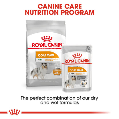 Canine Care Nutrition Coat Care (Wet Food - Pouches) 12 x 85 g - BOX