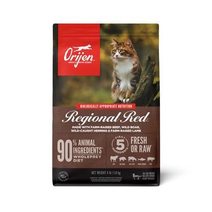 Orijen Regional Red Dry Cat Food - 340G