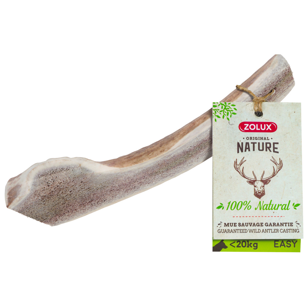 Natural Deer Antler Easy for Dogs Under 20 kg