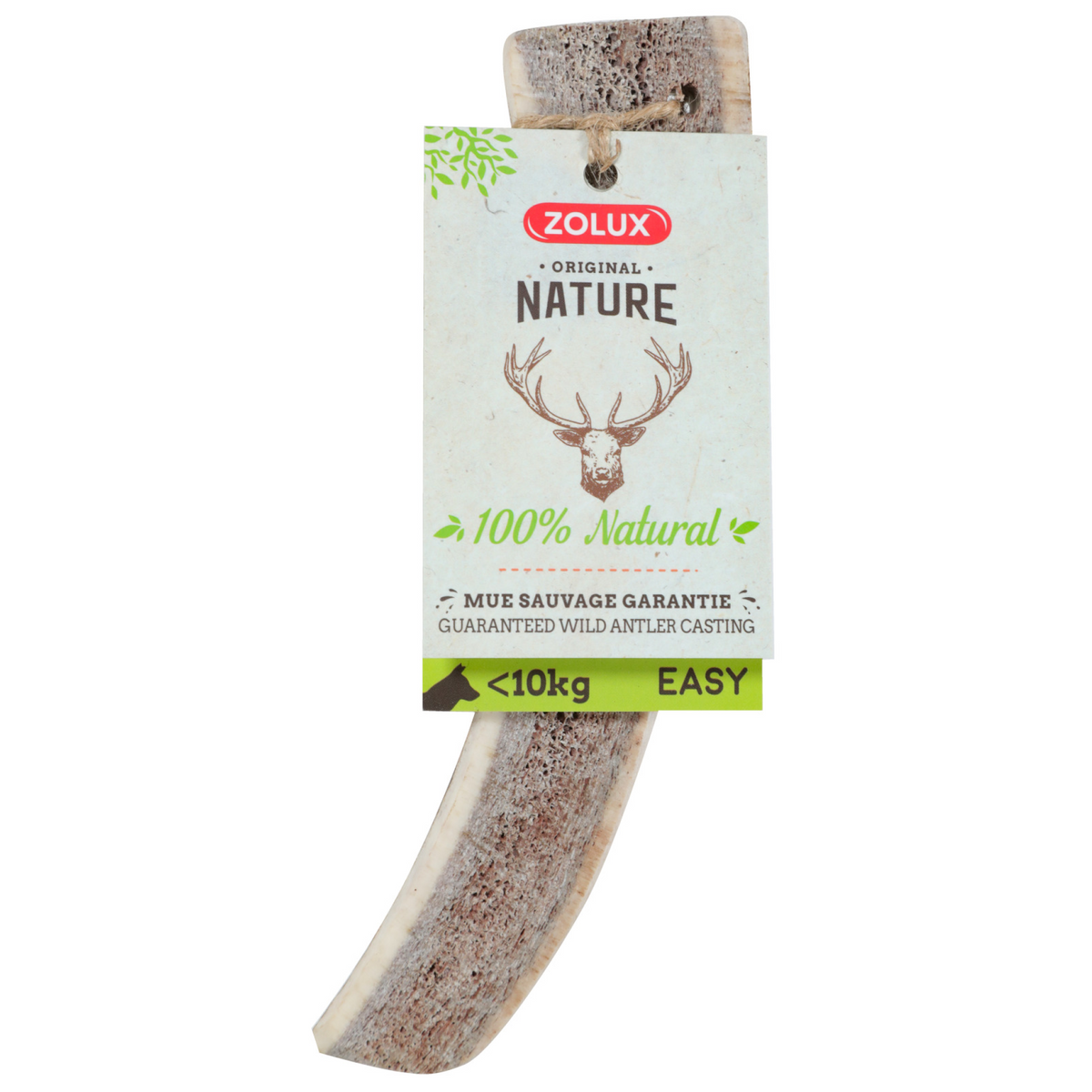 Natural Deer Antler Easy for Dogs Under 10 kg