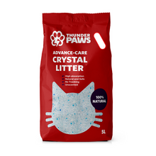 Thunder Paws Advance Care Unscented Crystal Cat Litter 5L