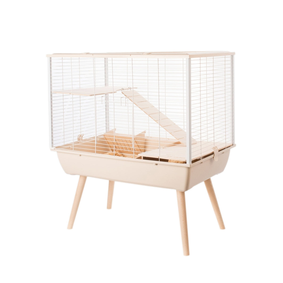Neo Muki Large Rodent Cage Beige