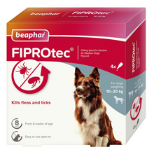 Fiprotec for Medium Dog, 4 Pipettes
