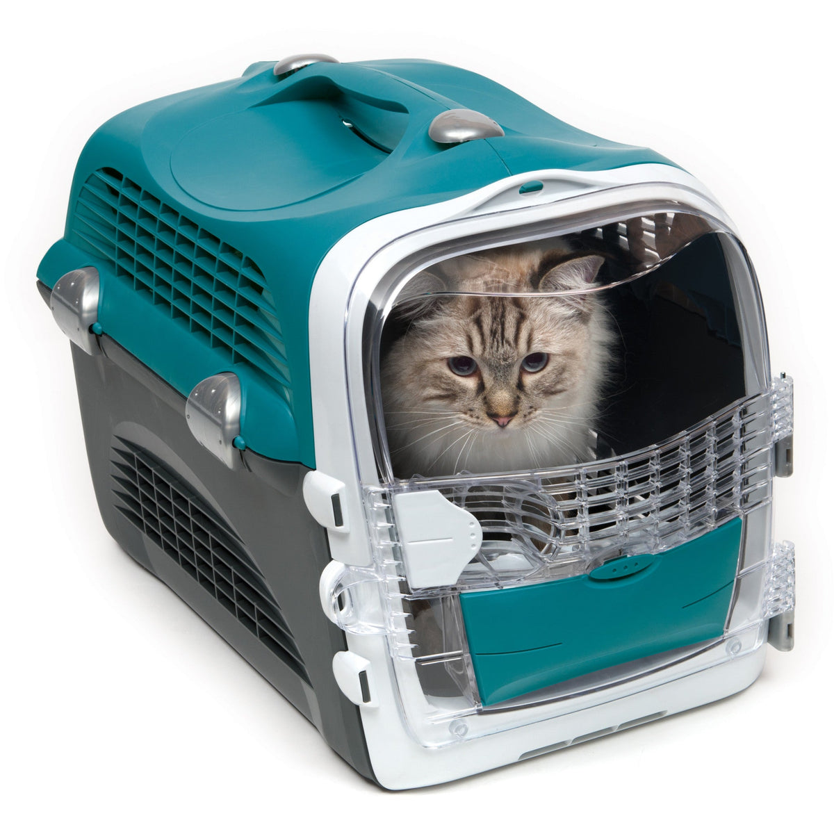 Cabrio Cat Carrier System Turquoise