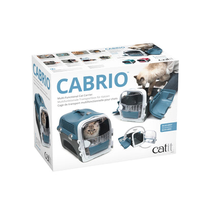 Cabrio Cat Carrier System Blue/Grey