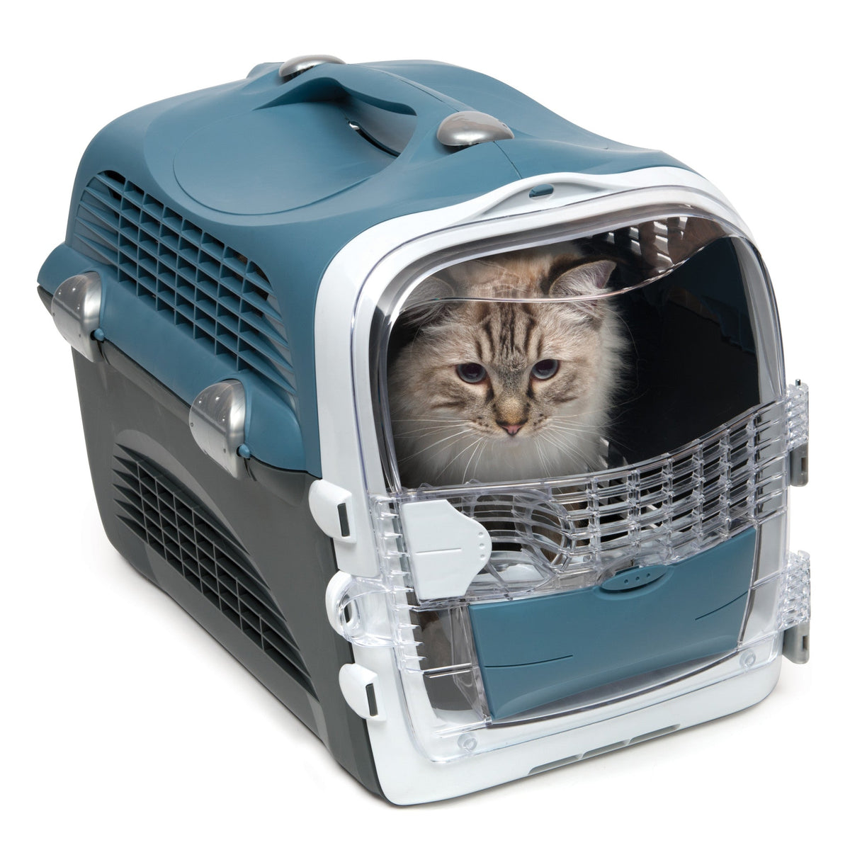Cabrio Cat Carrier System Blue/Grey