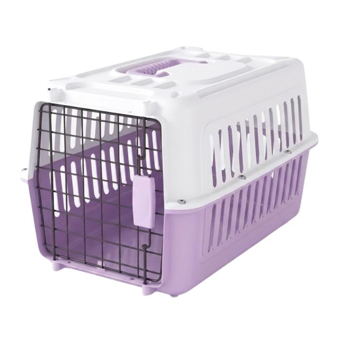 Cozy Paws Plastic Pet Carrier with Metal Door “ 58*37*35