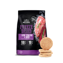 Absolute Holistic Freeze Dried Raw Venison & Beef Patty Dry Dog Food - 360G