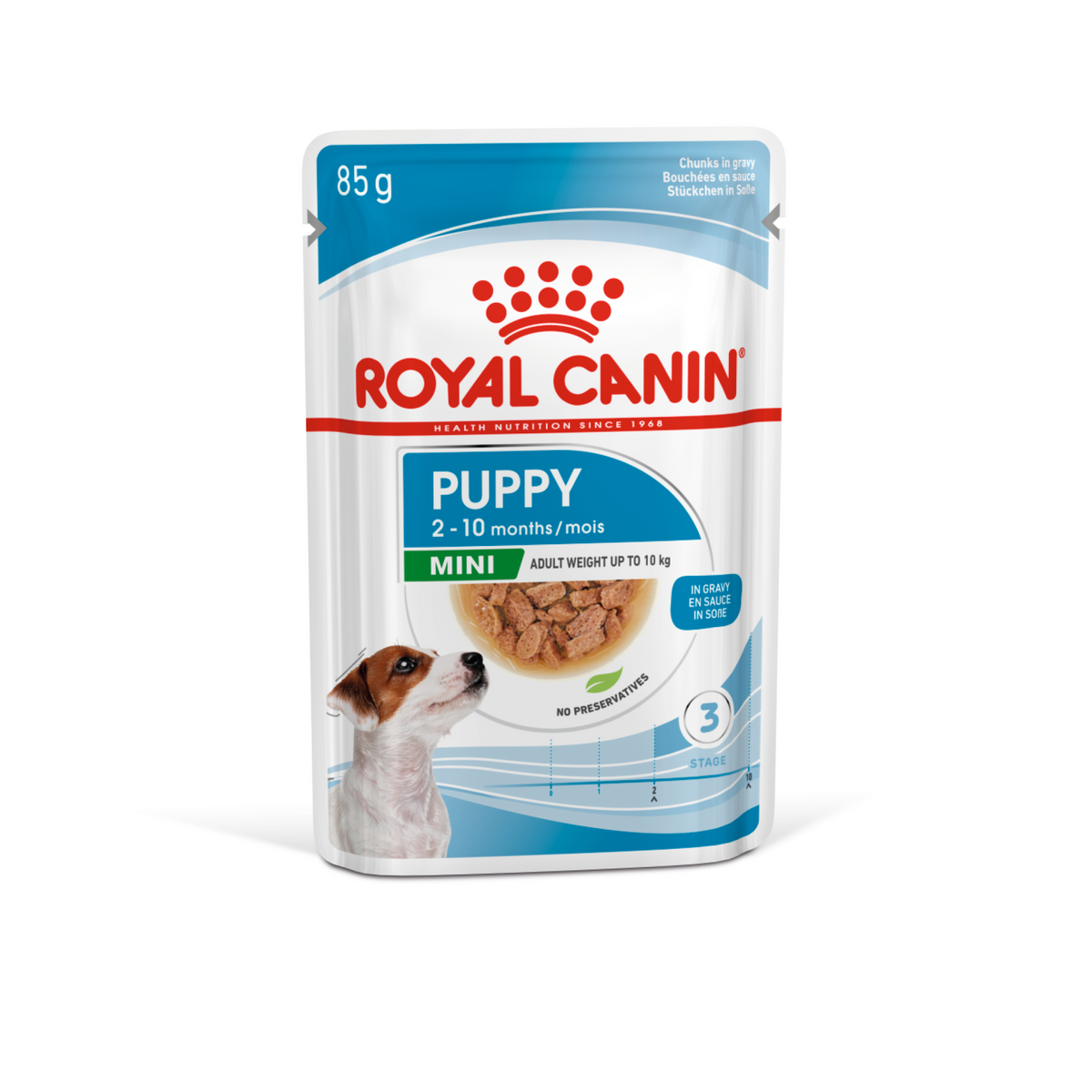 Size Health Nutrition Mini Puppy (Wet Food - Pouches) 12 x 85 g - BOX