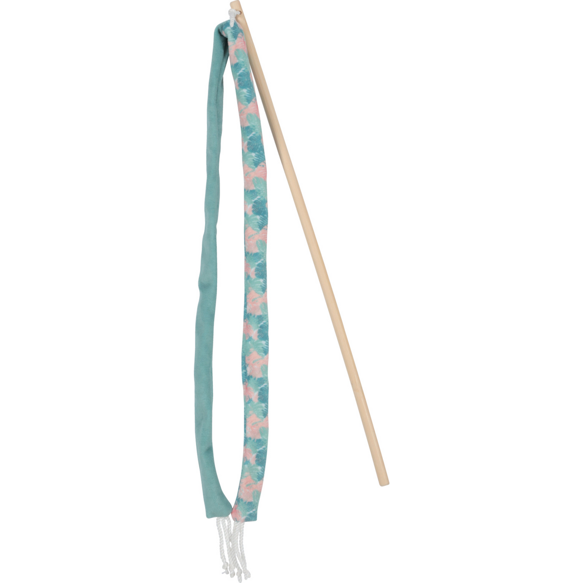 Ethicat Leaf Ribbon Wand Toy