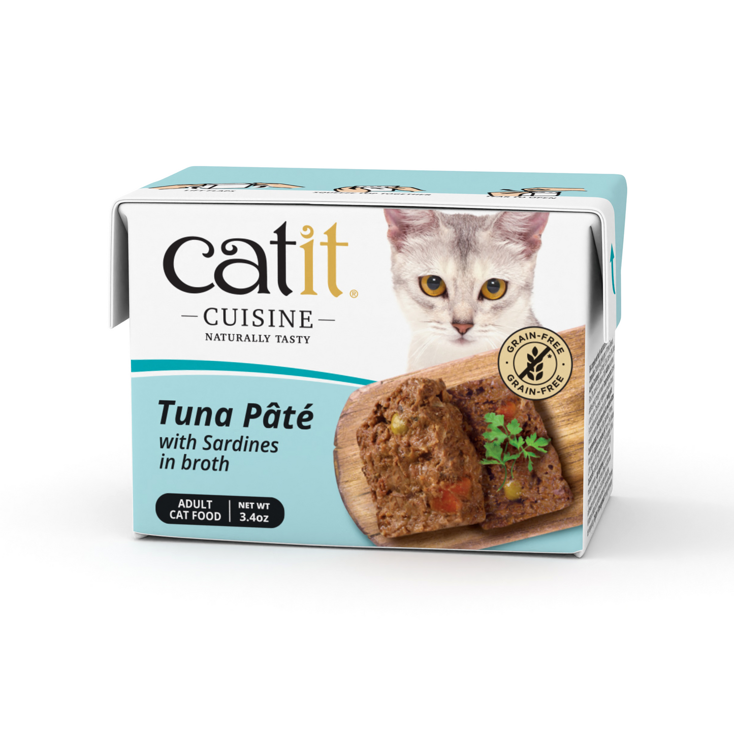 Catit Cuisine Tuna Pate with Sardines 95 g Tetra 12pcs/box