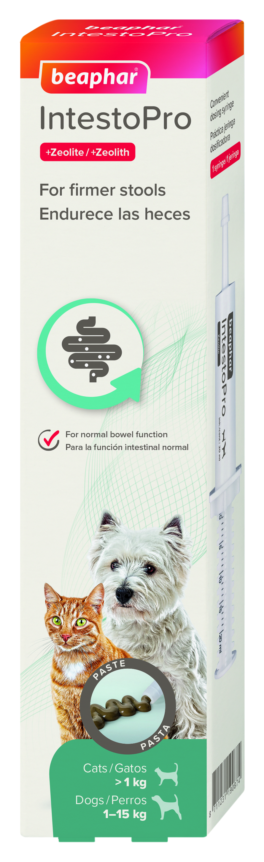 IntestoPro Anti Diarrhea Paste Syringe Small Dog & Cat 20 ml