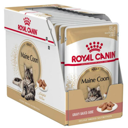 Feline Breed Nutrition Maine Coon (Wet Food - Pouches)85 g - Pack of 12