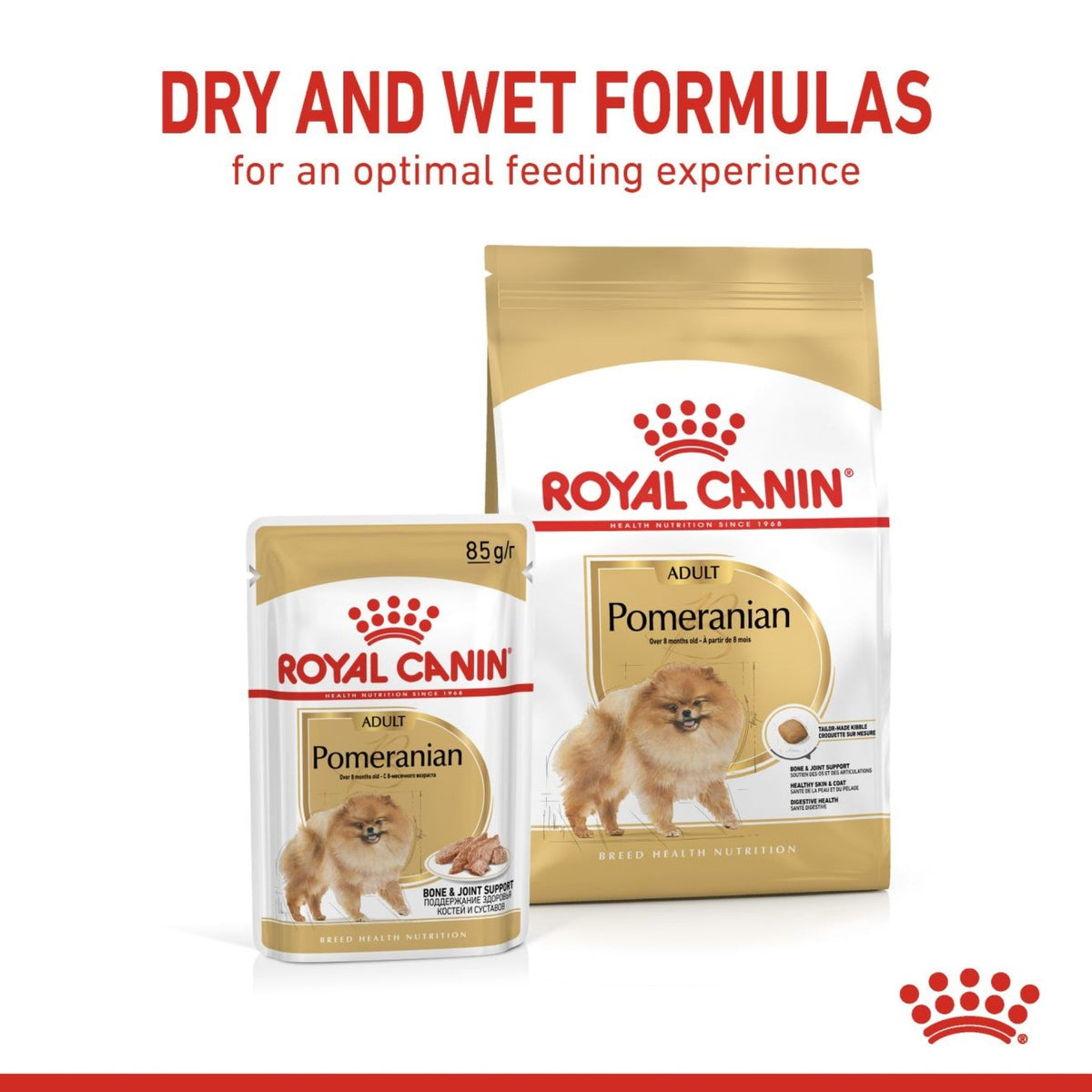 Breed Health Nutrition Pomeranian (Wet Food - Pouches) 12 x 85 g - BOX