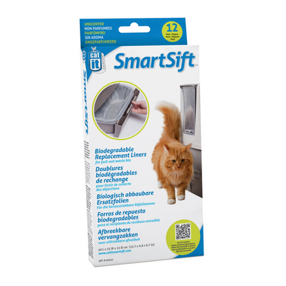 SmartSift Replacement Liners for Pull-Out Waste Bin, 40 x 25 x 22 cm