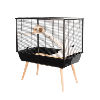 Neo Silta Small Rodent Cage Black