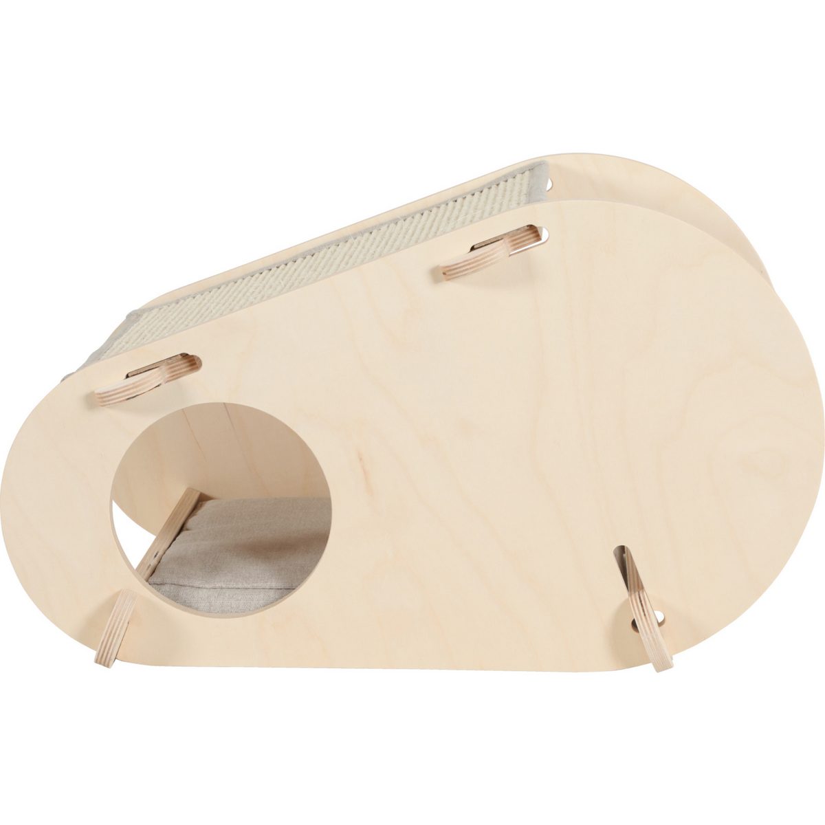 Cat Lodge 3 Scratcher FSC
