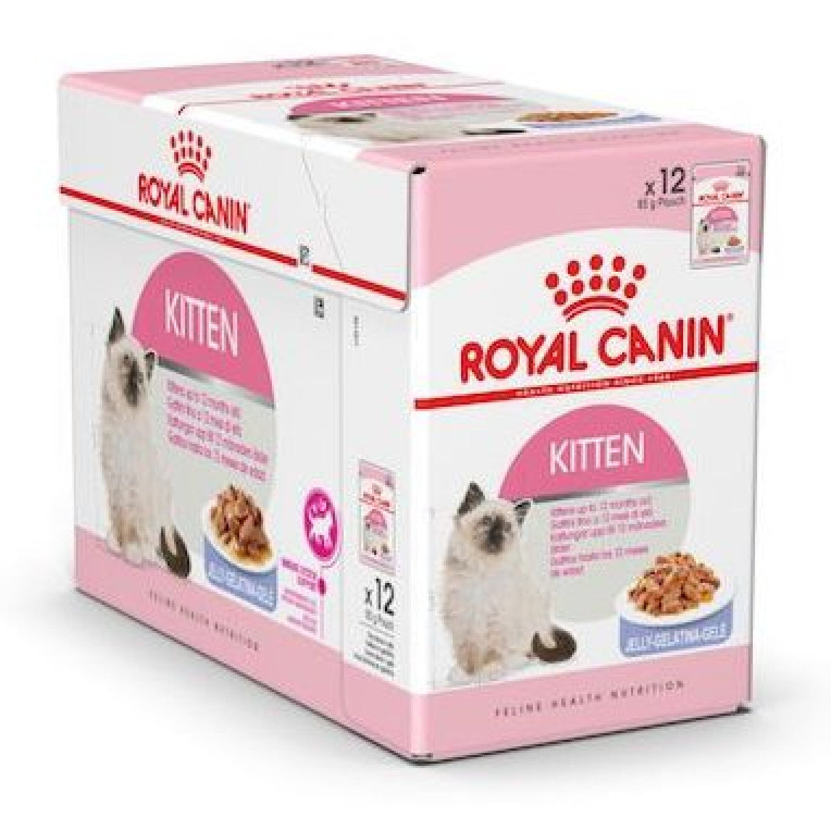 Feline Health Nutrition Kitten Jelly (Wet Food - Pouches) 12 x 85 g - BOX