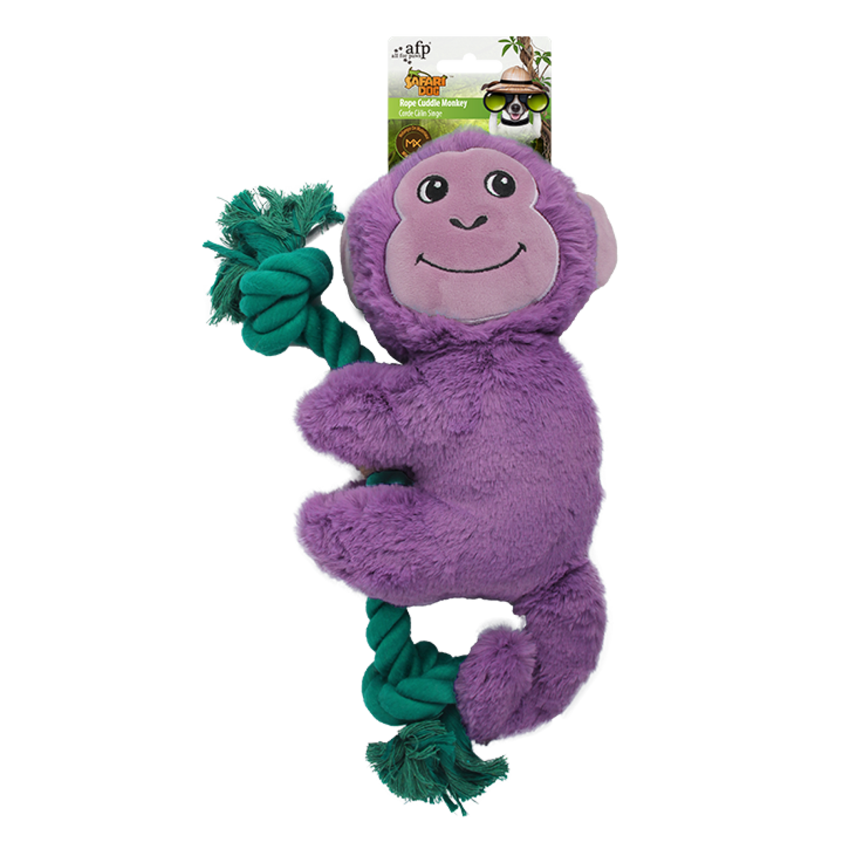 Safari Rope Cuddle Monkey