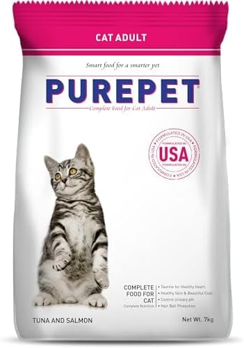 Purepet Adult Cat Tuna Salmon 7 Kg