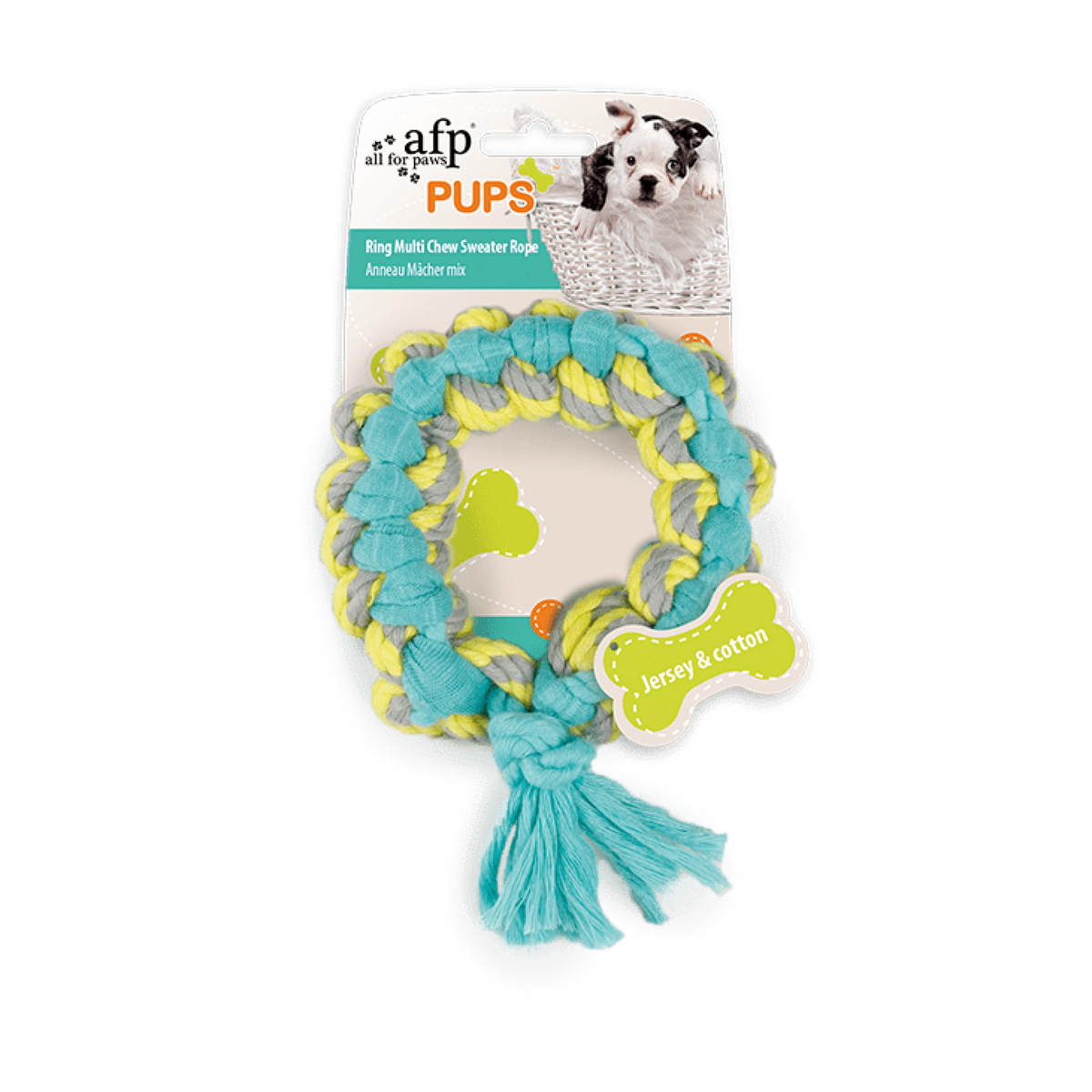 Pups Ring Multi Chew Sweater Rope