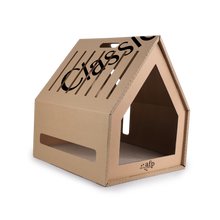 Classic Comfort Home Sweet Home Cardboard Hideaway Scratcher