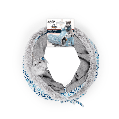 Vintage Cat Tunnel Grey