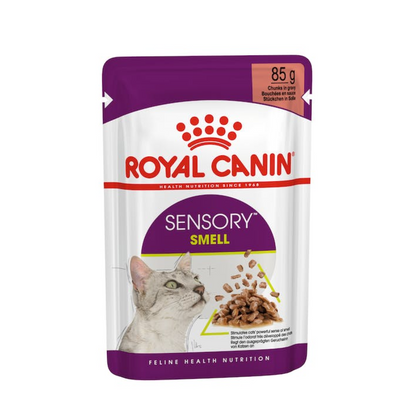 Feline Health Nutrition Sensory Smell Gravy (Wet Food - Pouches) 12 x 85 g - BOX