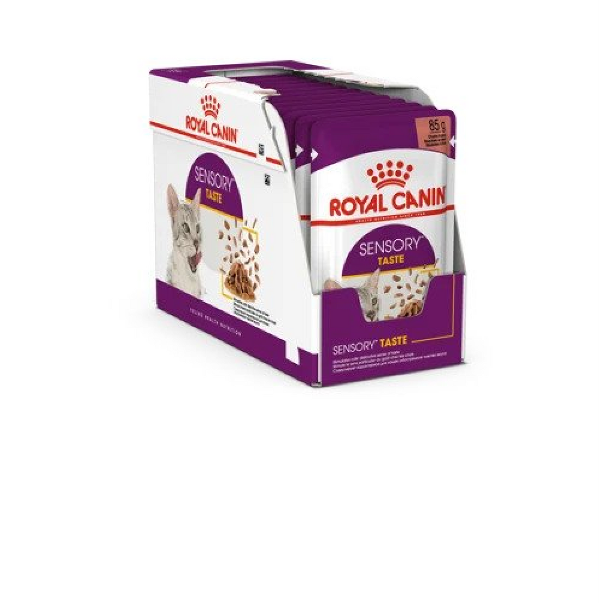 Feline Health Nutrition Sensory Taste Gravy (Wet Food - Pouches) 12 x 85 g - BOX