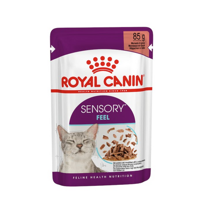 Feline Health Nutrition Sensory Feel Gravy (Wet Food - Pouches) 12 x 85 g - BOX