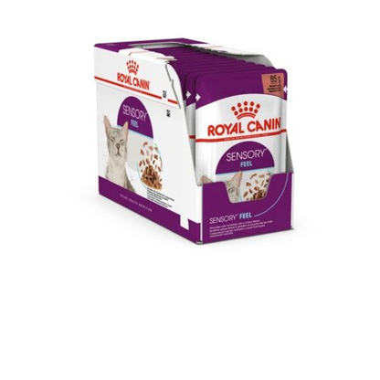 Feline Health Nutrition Sensory Feel Gravy (Wet Food - Pouches) 12 x 85 g - BOX
