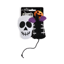 Naughty or Trick Skull & Undead Mouse 2/pk
