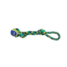 K9 Fitness by Zeus Rope Tug with Tennis Ball 43.2 cm