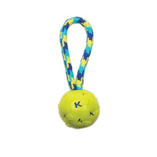K9 Fitness by Zeus TPR and Rope Ball Tug 22.86 cm