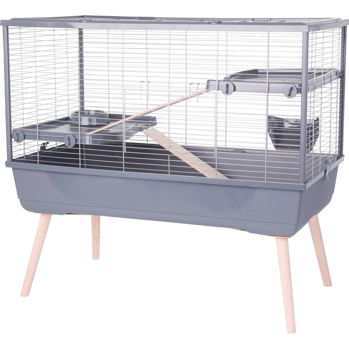 Neolife 100 Rabbit Cage Grey