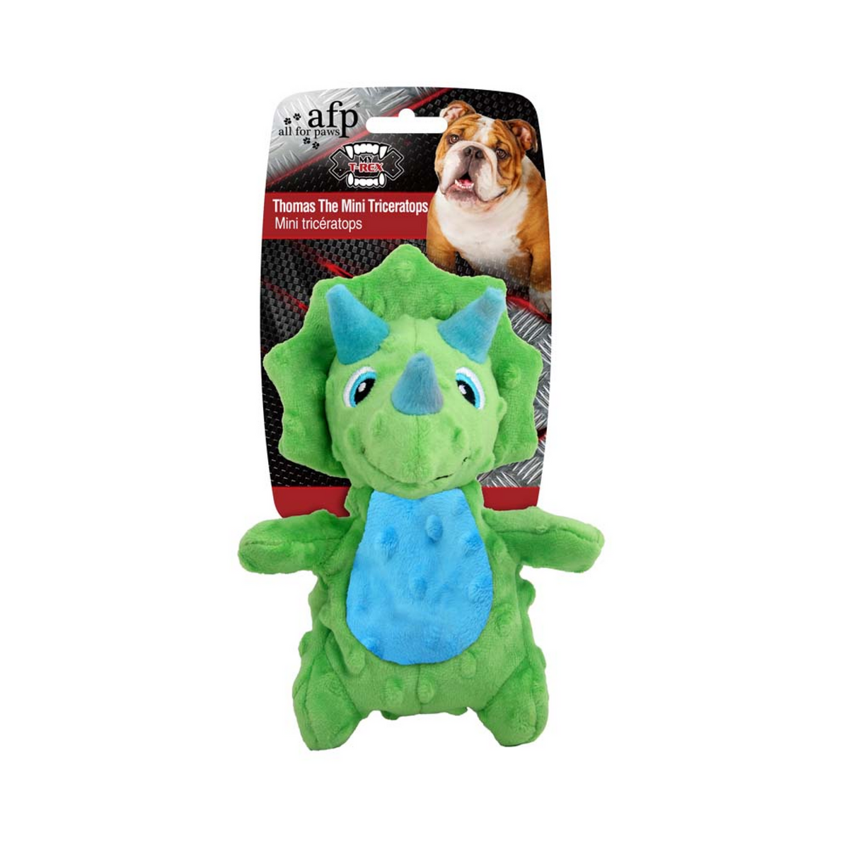 My T-Rex Thomas the Mini Triceratops