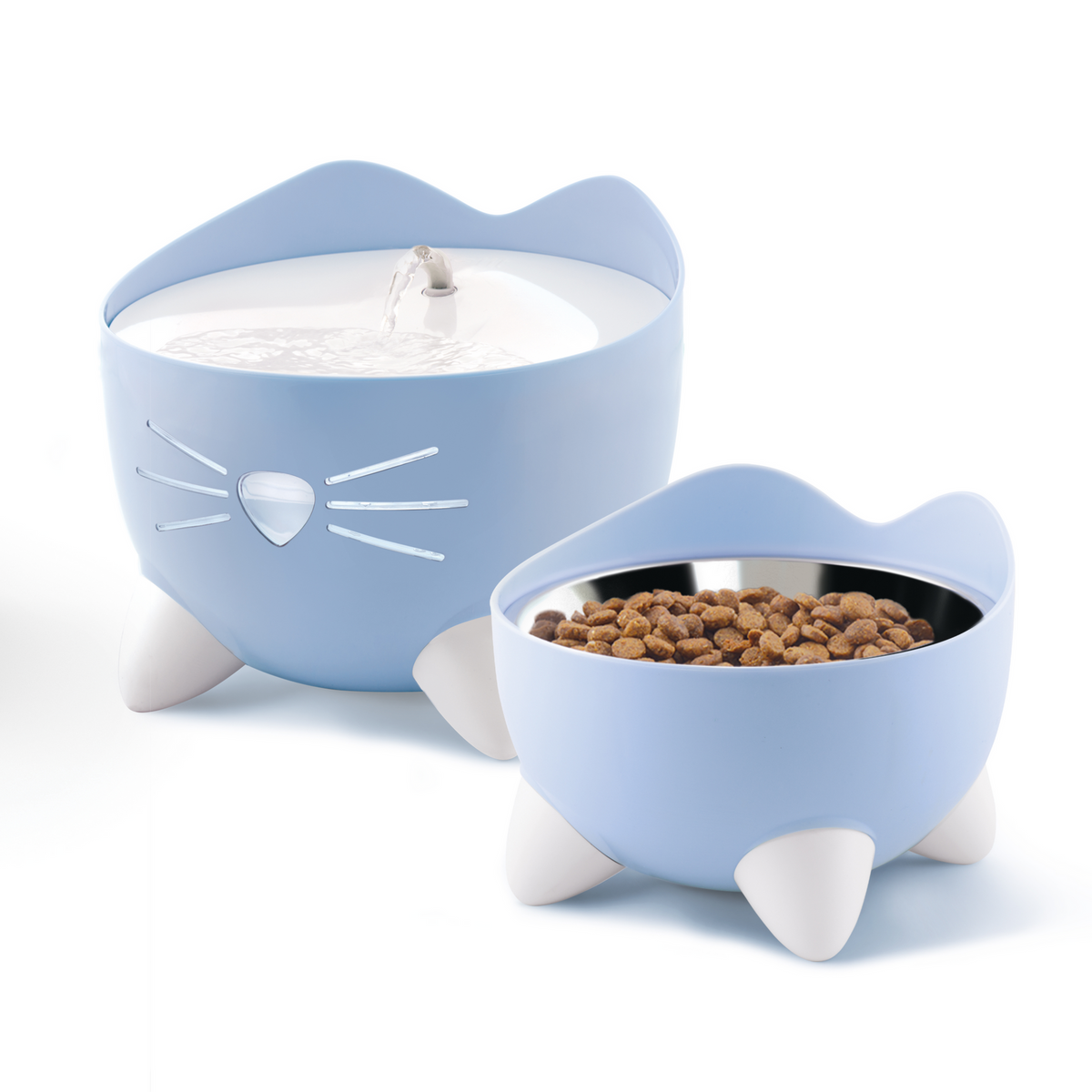 CatIt Pixi Drinking Fountain Combo Pack, Blue