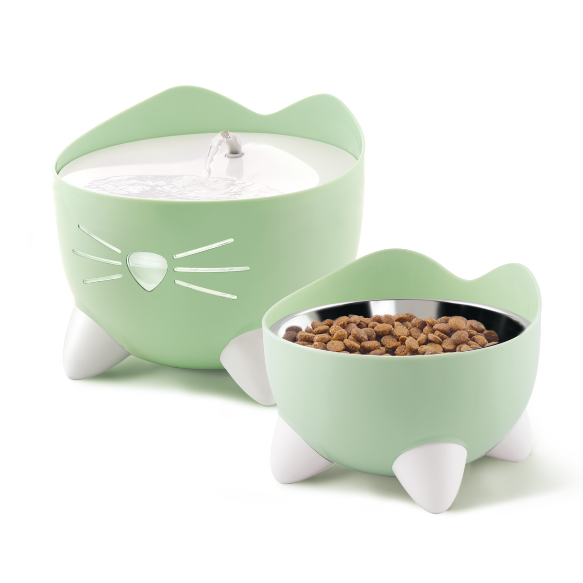 Catit Pixi Drinking Fountain Combo Pack, Green