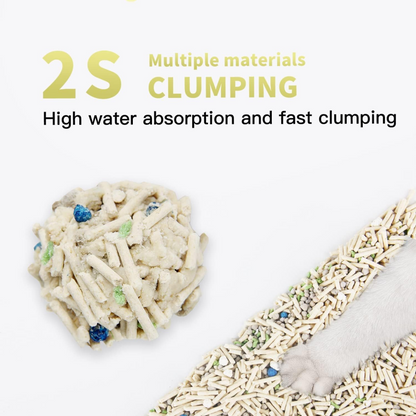 Clumping 5-in-1 Cat Litter Tofu 6 L