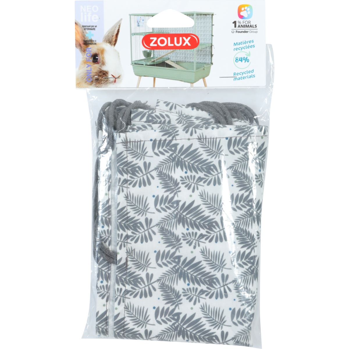Neolife Fabric Backdrop For Rabbit Cages, 95 x 41.5 x 1 cm