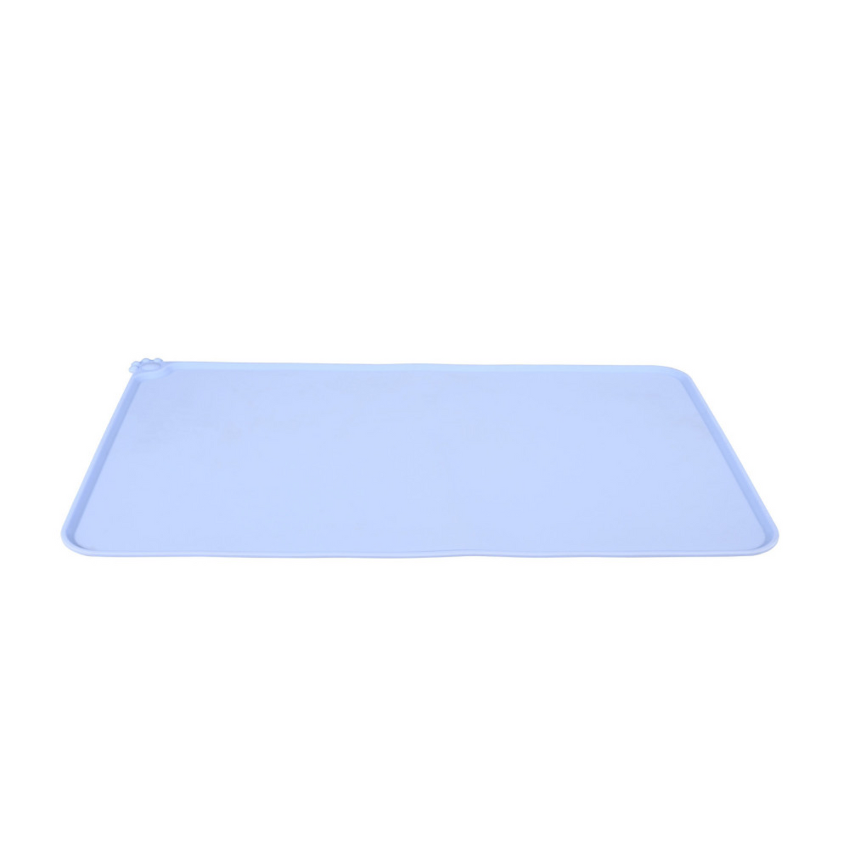 Silicone Bowl Mat Blue, Large