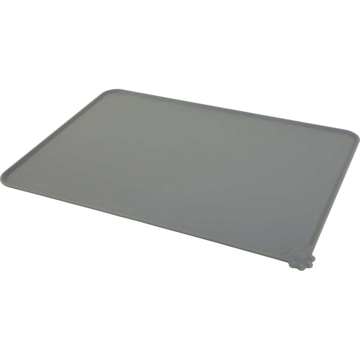 Silicone Bowl Mat Grey, Large