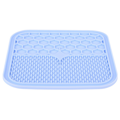 Silicone Licking Mat Blue, Large