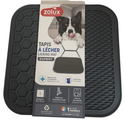 Silicone Licking Mat Grey, Large