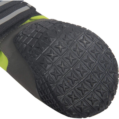 Outdoor Dog Shoes Green XLarge, 7 cm