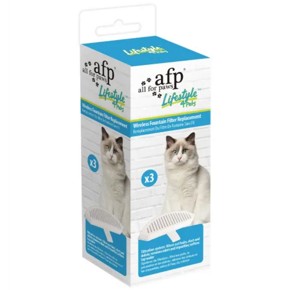 Lifestyle 4 Pets Wireless Fountain Filter Replacement 3/pk