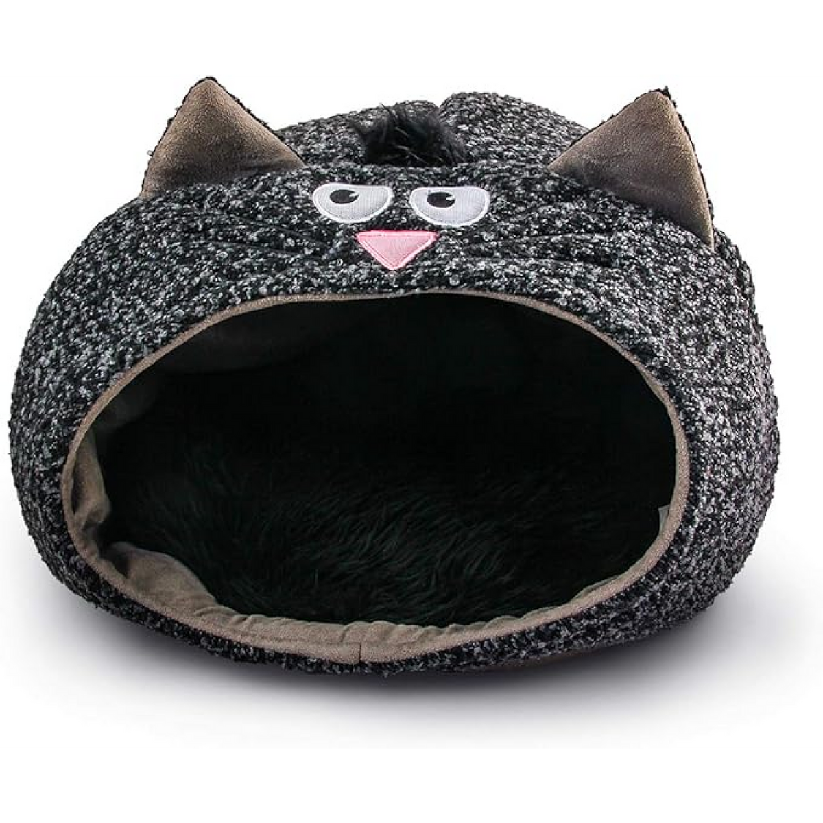 Nest Cat Bed Black