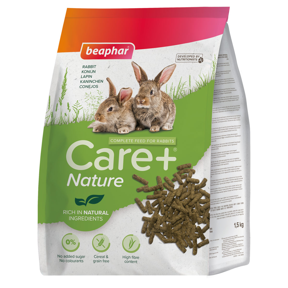 Care+ Nature Premium Food Rabbit 1.5 kg