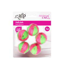 Modern Cat Fluffy Balls 5/pk