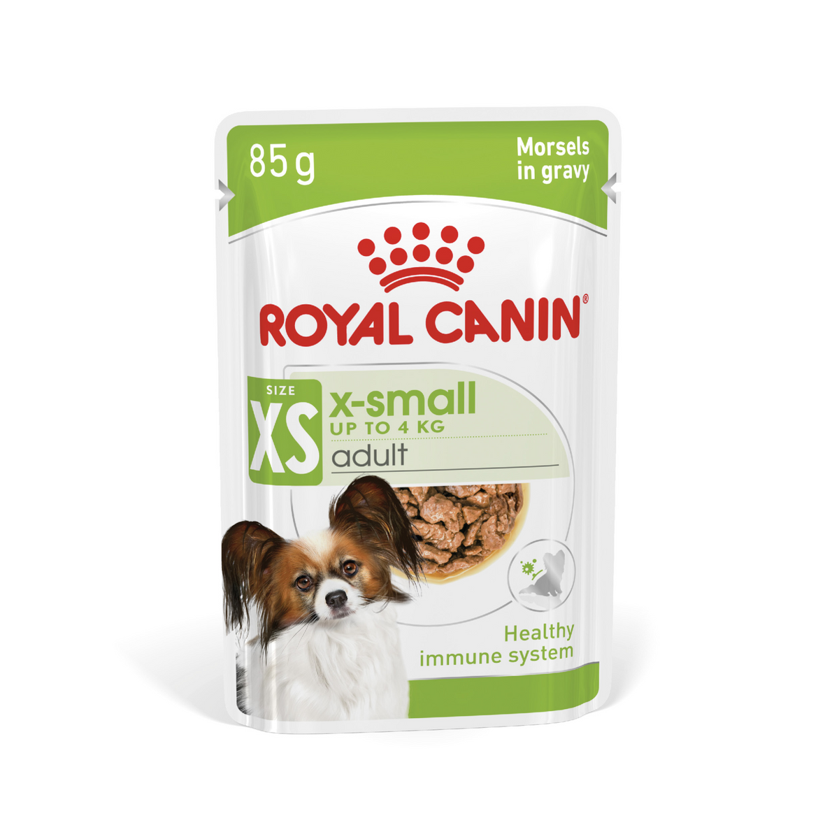 Size Health Nutrition XS Adult (Wet Food - Pouches) 12 x 85 g - BOX
